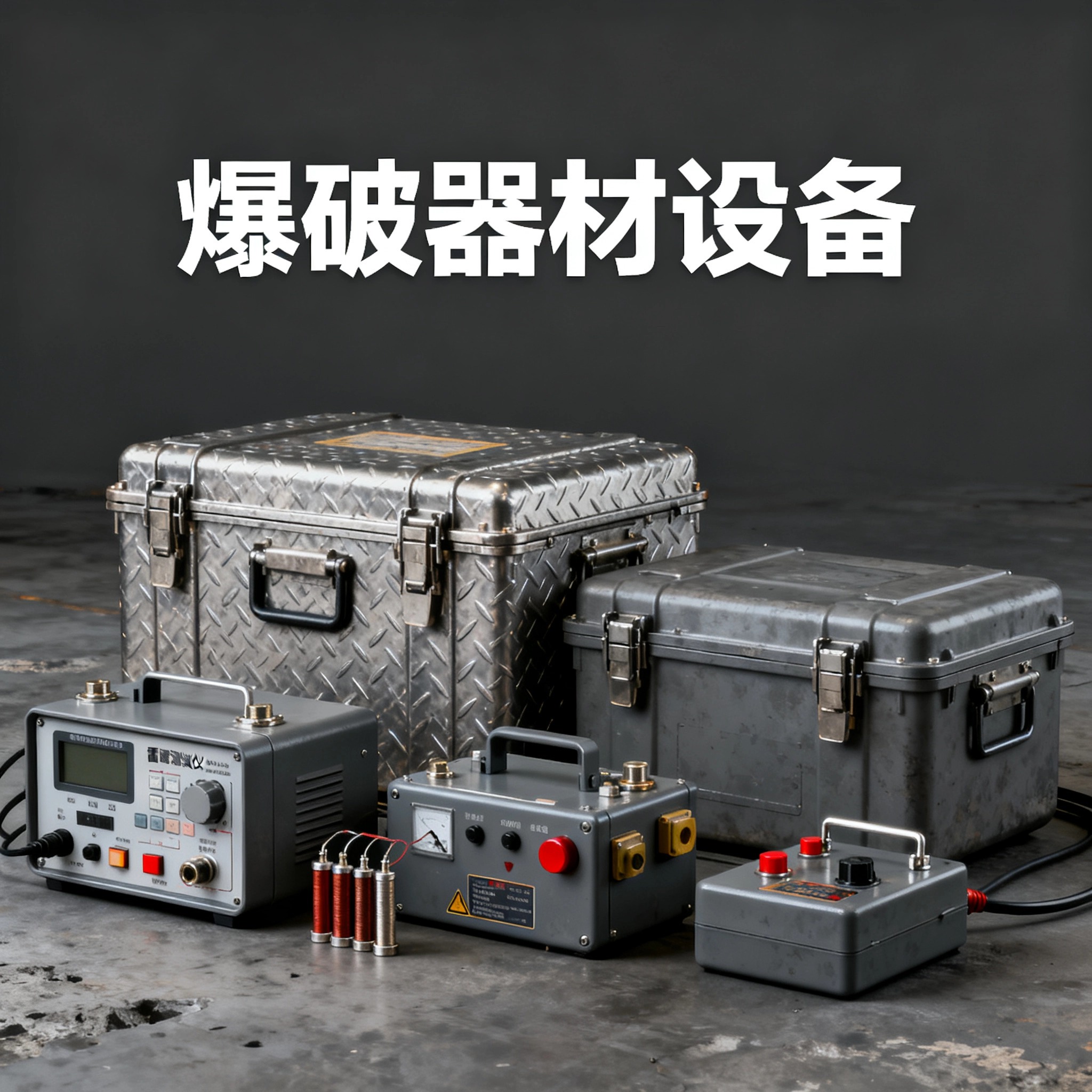 河西区街道爆破工程师的“兵器库”：常用器材一册通